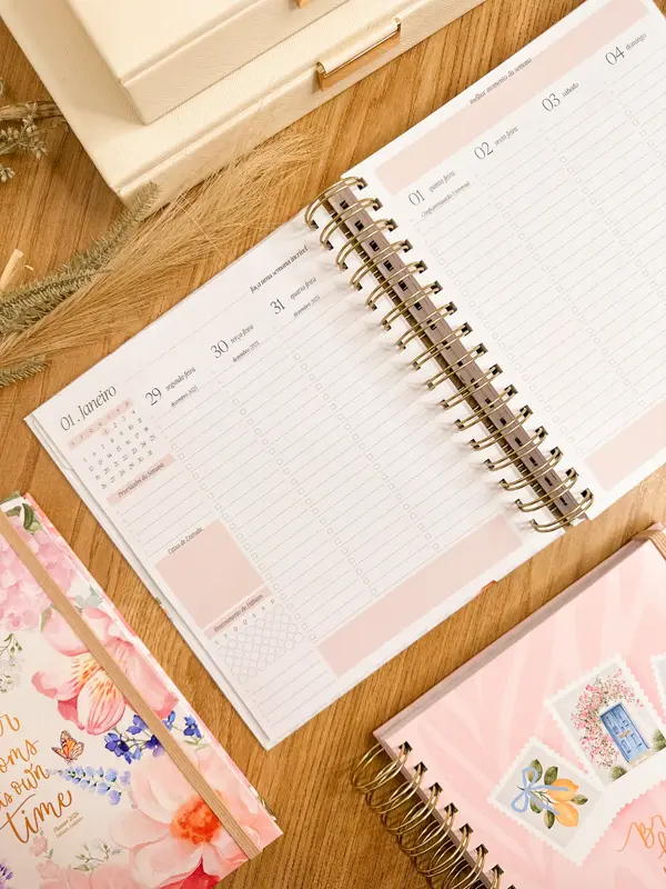 Planner InnerBloom (DATADO E PERMANENTE)